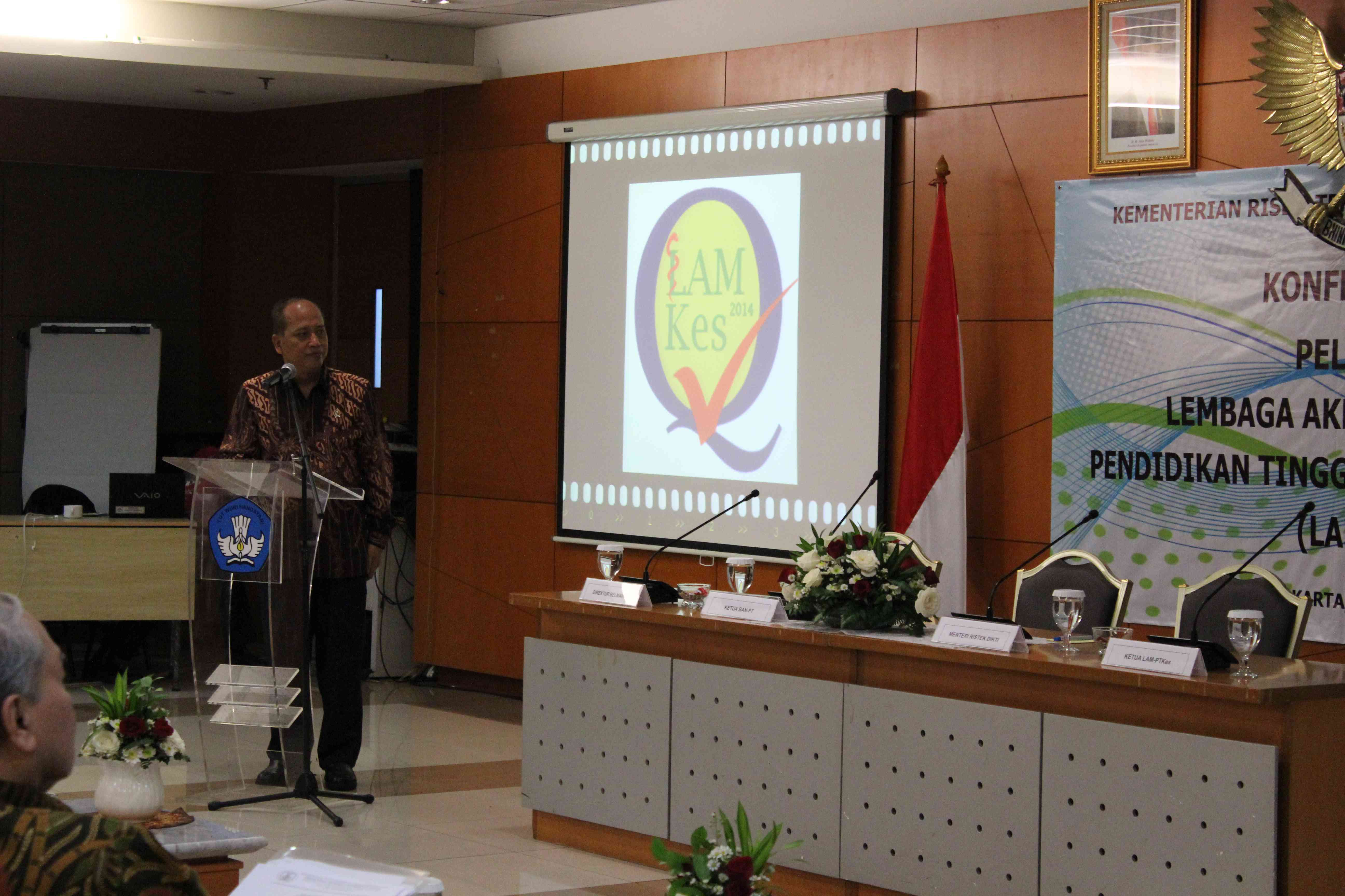 Peluncuran LAM-PTKes oleh Menristekdikti